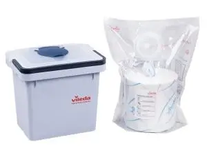 Vileda: Салфетка МикронРолл СейфПлюс Макси 120л 30х28 в рулоне, зеленая