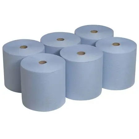 Kimberly-Clark: Полотенца бумажные Скотт 1сл 304м/20 голубые