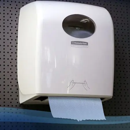 Kimberly-Clark: Полотенца бумажные Скотт 1сл 304м/20 голубые