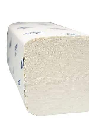 Фото №5 - Вик: Полотенца бумажные V 3сл 180л 21х22см 100% целлюлоза белые с тиснением PROtissue