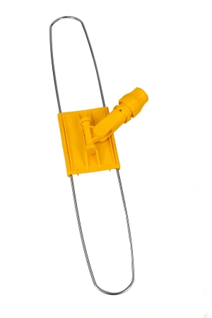 Фото №1 - Вик: Держатель мопов 60см под карман метал рамка желтый MRY