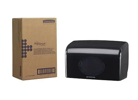 Фото №3 - Kimberly-Clark: Диспенсер Аквариус для туалетной бумаги (мален.рулон) Non-Focus черный