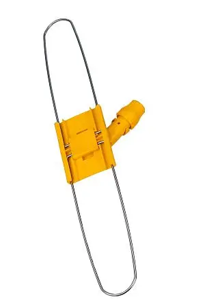 Фото №2 - Вик: Держатель мопов 60см под карман метал рамка желтый MRY