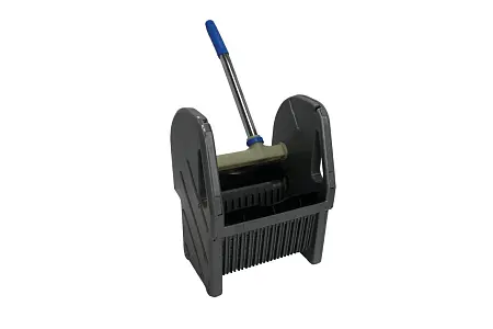 Фото №4 - Вик: Тележка 2х20л металл окрашенная + отжим Vclean