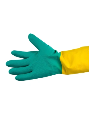 Фото №1 - Vileda: Перчатки усиленные XL резиновые