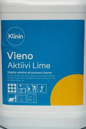 Фото №2 - Klinin: Виено Активи Лайм 5л универсальное средство слабощелочное