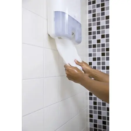 Tork: Диспенсер H2 Elevation Multifold мини для полотенец в пачках белый