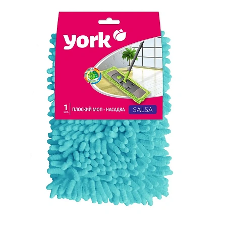 Фото №5 - Хозяйственный инвентарь: МОП насадка на швабру YORK Сальса микрофибра "лапша"