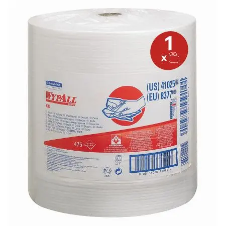 Kimberly-Clark: Салфетки Вайпол Х80 1сл 475л белые