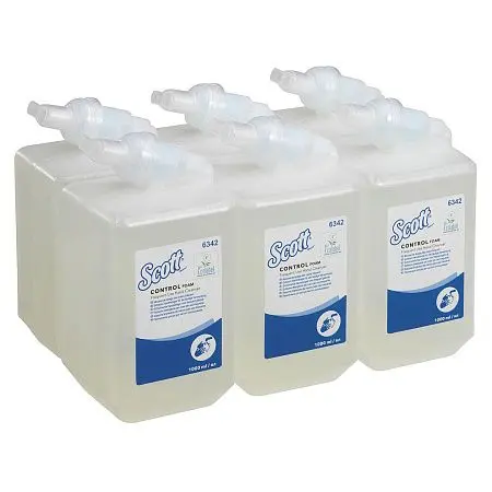 Фото №2 - Kimberly-Clark: Мыло Скотт 1л пенное для частого использования прозрачное