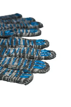 Фото №6 - Перчатки: х/б вязаные с ПВХ 4-х ниточные Графит