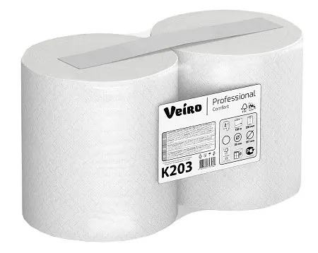 Фото №5 - VEIRO: Полотенца бумажные 2сл 150м/20 Comfort белые