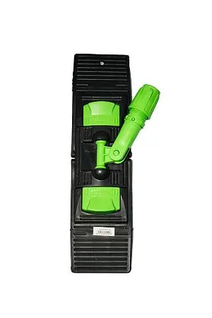 Фото №2 - Вик: Держатель мопов 40см под карман пластик серый