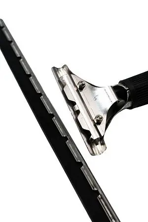 Фото №6 - Вик: Склиз для стекла 35см Standart нержавеющий металл