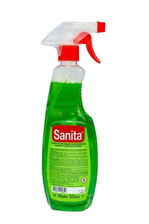 Фото №6 - Чистящее средство: САНИТА Спрей 500мл для стёкол Антизапотевание (ТРИГГЕР)