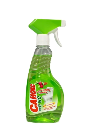 Фото №1 - Чистящее средство: САНОКС-spray WC 500мл спрей от ржавчины