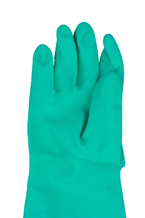 Фото №9 - Vileda: Перчатки многоцелевые L зеленые резиновые