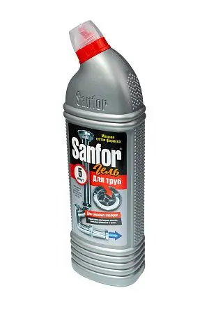 Фото №6 - Чистящее средство: САНФОР ДЛЯ ТРУБ 1000г гель