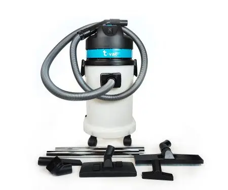 Фото №1 - T-line: Пылесос T-vac WD30 1000Вт для сухой и влажной уборки зеленый