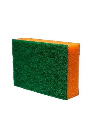 Фото №8 - Губки,скрабы: для посуды VCLEAN Гигант 14х9.5х4 поролон+абразив