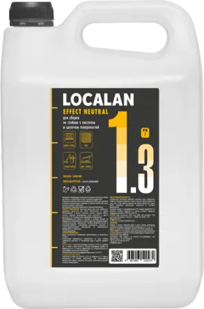Фото №1 - Localan: Effect Neutral 1.3 5л для мытья полов слабощелочное концентрат