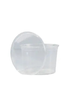 Фото №5 - Одноразовая продукция: Контейнер 500мл D=112мм круглый с крышкой /пач.=198 шт.
