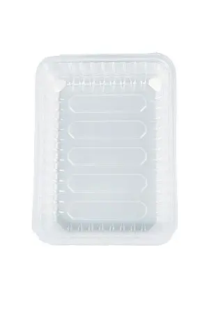 Фото №4 - Одноразовая продукция: Контейнер пластиковый прямоугольный 750мл 179х132мм прозрачный ЮМТ /пач.=50 шт.