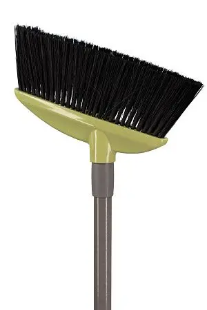 Фото №8 - Хозяйственный инвентарь: Совок для мусора пластик со щеткой "Лень" YORK