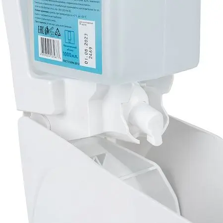 Фото №5 - Кеман: Диспенсер для картриджей A5 1000мл универсальный пластик белый
