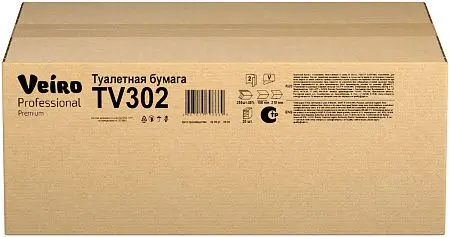 Фото №7 - VEIRO: Бумага туалетная V 2сл 250л Premium белый