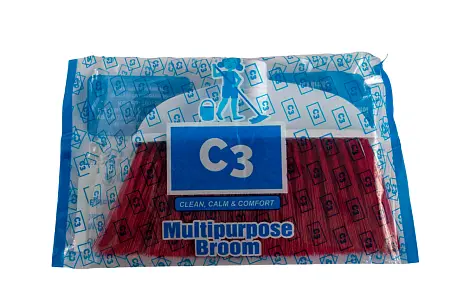 Фото №7 - Вик: Метла с рукояткой 142 см д22см красная MRY