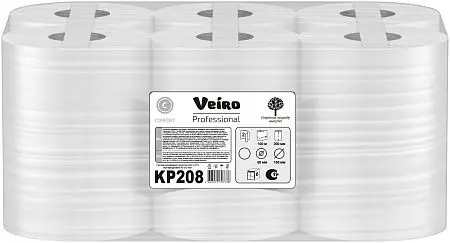Фото №13 - VEIRO: Полотенца бумажные ЦВ 2сл 100м/20 Comfort белые