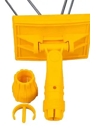 Фото №7 - Вик: Держатель мопов 60см под карман метал рамка желтый MRY