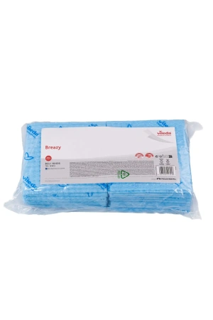 Фото №1 - Vileda: Салфетка Бризи 35,5x35см голубая