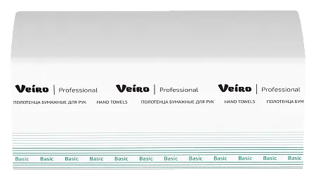 Фото №5 - VEIRO: Полотенца бумажные V 1сл 250л 21х21,6см Basic натуральный