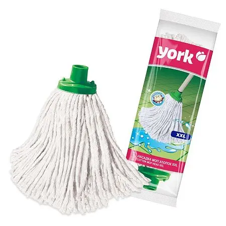 Фото №2 - Хозяйственный инвентарь: МОП насадка на швабру YORK XXL веревочная хлопок