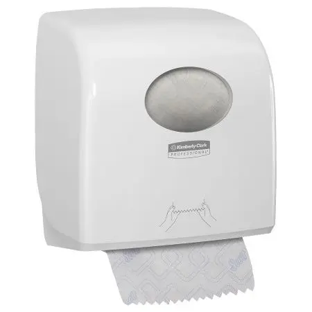 Kimberly-Clark: Диспенсер Аквариус Слимролл для полотенец в рулоне белый