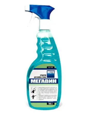 Мега: Мегавин 750мл для стекол, керамики триггер