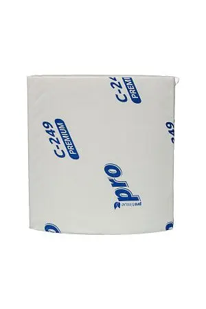 Фото №2 - Вик: Бумага туалетная 2сл V-сложение 250л 21х11см целлюлоза 100% с тиснением PROtissue