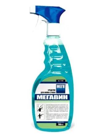 Фото №1 - Мега: Мегавин 750мл для стекол, керамики триггер