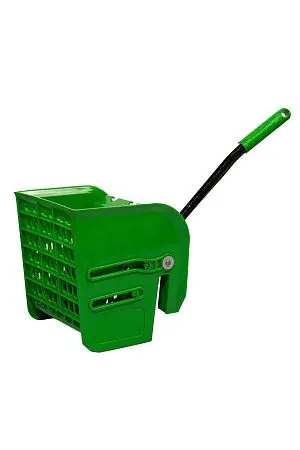 Фото №10 - Вик: Тележка 1х20 пластик с отжимом зеленая MRY