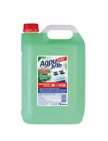 Фото №1 - Чистящее средство: АДРИЭЛЬ 5л для плит и духовок жироудалитель (В КОРОБКЕ)