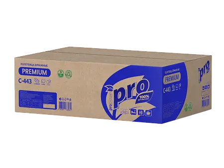 Фото №4 - Вик: Полотенца бумажные Z 2сл 190л 21,5х24см белые PROtissue