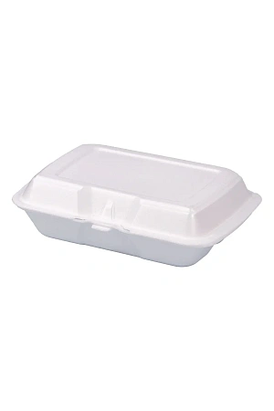 Фото №6 - Одноразовая продукция: Контейнер Ланч-бокс 3-х секц белый LBE-3A Протэк /пач.=100 шт.