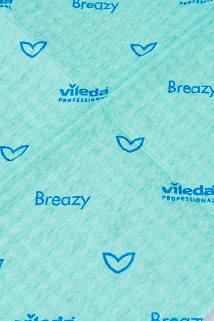Фото №6 - Vileda: Салфетка Бризи 35,5x35см зеленая