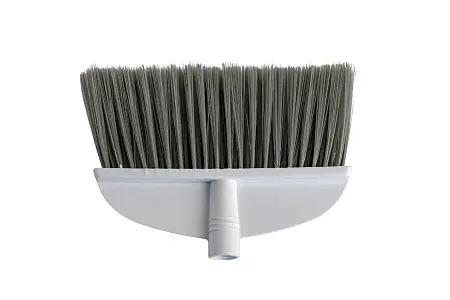 Фото №3 - Вик: Метла с рукояткой 142 см д22см серая MRY