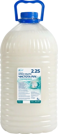 Фото №1 - Мыло жидкое: VCLEAN Чистота рук 5л крем-мыло с перламутром