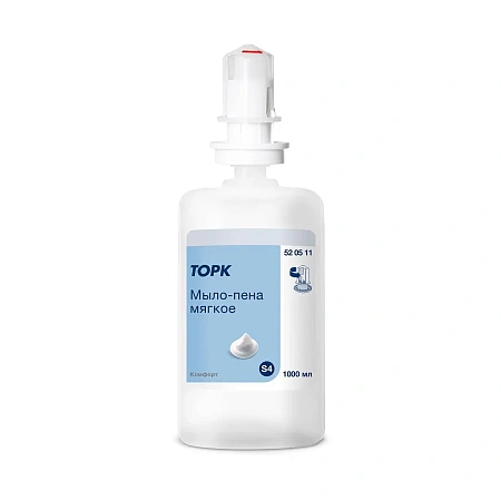 Фото №3 - ТОРК: Tellus Мыло S4 пена 1л жидкое для рук МЯГКОЕ