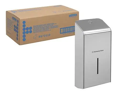 Фото №4 - Kimberly-Clark: Диспенсер КК для сложенной туалетной бумаги серебристый