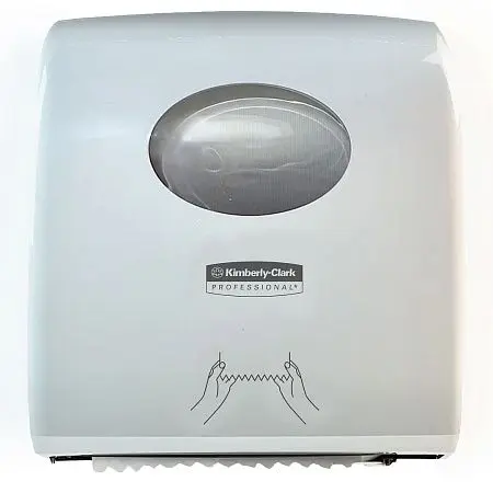 Фото №2 - Kimberly-Clark: Диспенсер Аквариус Слимролл для полотенец в рулоне белый